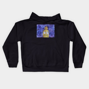 clock tower Kids Hoodie